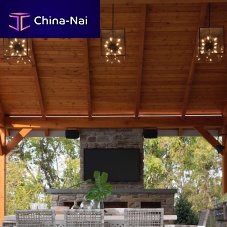 Pendant lamp ZANADOObrassironglass