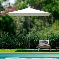 Square parasol Urbanroundmast-centeredfabric