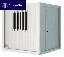 Office construction site cabin Ais 1 for logisticspanelmodular