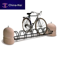 Floor-mounted bike rack CICLOPISpainted metalconcretecommercial