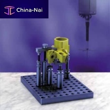 Mechanical clamping device for coordinate measuring machinesmodular