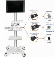 Endoscope camera head 3DHDdigital3DHD