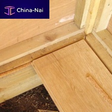 Natural cork expansion joint floors