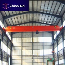Single-girder overhead traveling crane with hoiststeel profile
