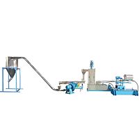 Water ring pelletizing system compoundingfor PEfor HDPE