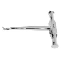Curved dental elevator 157.01