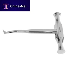 Curved dental elevator 157.01