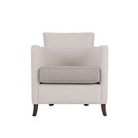 Contemporary armchair DOMOVEfabricwooden