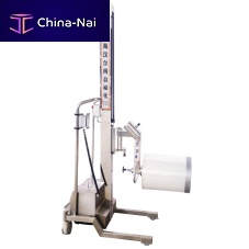 Drum-handling stacker truck CT seriesbattery-poweredwalk-behindfor drums