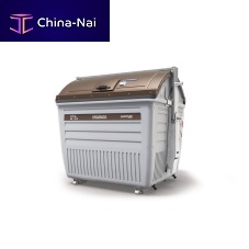 Metal waste container side-loadingfor urban wastefire-resistant