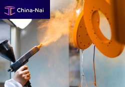 Steel powder coating