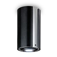 Contemporary ceiling light TUBULARroundanodized aluminumcarbon fiber