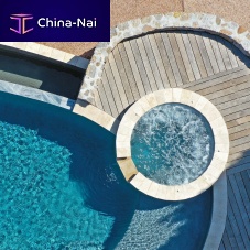 Built-in hot tub squarerectangularround