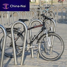 Floor-mounted bike rack OMGAsteelstainless steelcommercial