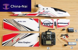 Electric motor radio-controlled airplane SKY FREEMAN