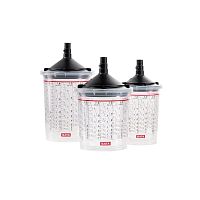 Paint gun gravity feed cup LCS series