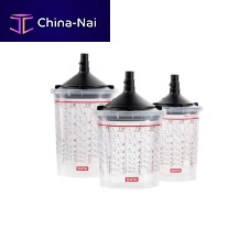 Paint gun gravity feed cup LCS series