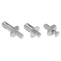 Blind rivet 10/38button headaluminumstainless steel