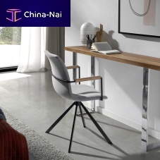 Contemporary chair 4105indoorfabricpainted steel base
