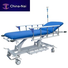 Patient transfer stretcher trolley DP-ZY102hydraulicheight-adjustablewith adjustable backrest