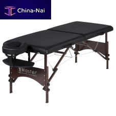 Mechanical massage table Argoportablewith adjustable height backrestwith headrest