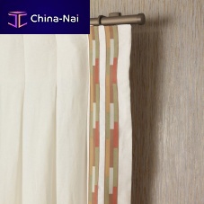 Metal curtain rod CAPI wall-mountedwindow