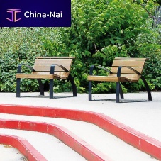 Contemporary chair VIENNEoutdoorsteelsteel base