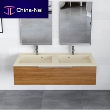 Built-in washbasin PERSEOcompositedoublerectangular