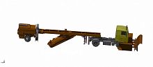 Airport snow plow F2000with brush