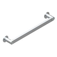 1-bar towel rack ZOOM.5wall-mountedchromed metalblack