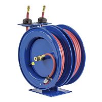 Pneumatic hose reel C seriescableself-retractingdouble