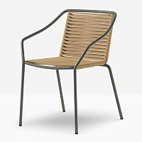Contemporary chair Phila 3905outdoorPVCsteel base