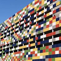 Panel cladding EXTRAporcelain stonewaresmoothmulti-color