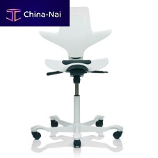 Dental laboratory stool OK SEATheight-adjustablewith backrestsaddle seat