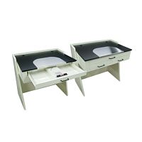 Stainless steel dental laboratory workstation PTL-211