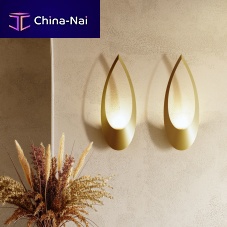 Contemporary wall light BLUMindoorpainted aluminumsculptural