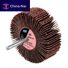 Spindle flap wheel BDX coated abrasivenon-woven