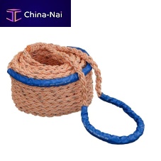 Mooring rope double-braid