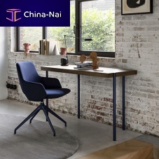 Contemporary chair Jimaindoorfabricleather