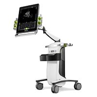 On-platform ultrasound system Carnationfor emergency medicine ultrasound imagingB/Wtouchscreen