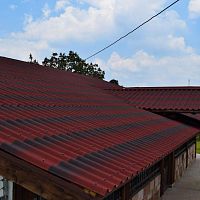 Asphalt roofing ONDULINE TILEroof tile lookwaterproofcorrugated