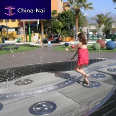 Public space fountain jet WALKABLE COMPACTfor water parkfloor-mountedbuilt-in