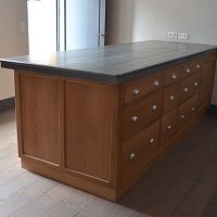 Zinc countertop CASTELNAU MAGNOACkitchen
