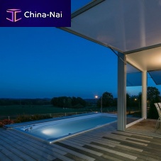 Built-in swim spa XLabove-groundrectangularmultiplace