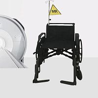 MRI-compatible wheelchair HO-W101manualindoorwith legrest