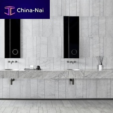 Wall-mounted mirror ARCHIMEDE commercialcontemporaryrectangular