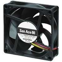Axial electronic fan coolingDC