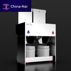 Galvanised steel waste container RST-800stainless steelfor paint
