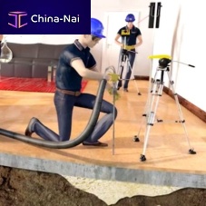 Foam resin injection system SOIL STABILIZATIONpaving lift