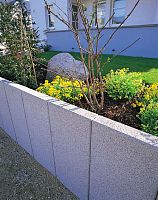Reinforced concrete retaining wall modularprefab